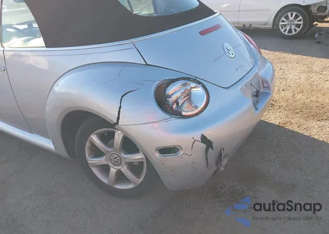 2005 Volkswagen New Beetle Gls 1.8T z USA, uszkodzony, nr VIN 3VWCD31Y15M312708